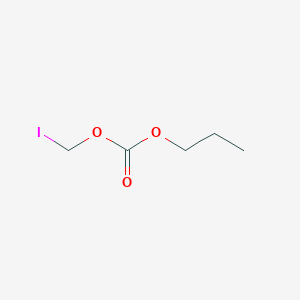 molecular formula C5H9IO3 B8546482 Iodomethyl 2-(methyl)ethyl carbonate 
