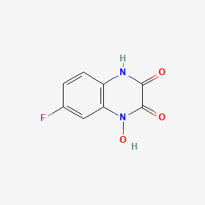 7-fluoro-1-hydroxyquinoxaline-2,3-(1H,4H)-dione