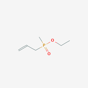 molecular formula C6H13O2P B8546593 Ethyl methyl(prop-2-en-1-yl)phosphinate CAS No. 64528-80-9