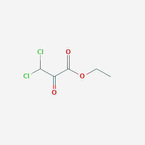molecular formula C5H6Cl2O3 B8546609 Ethyl dichloropyruvate 