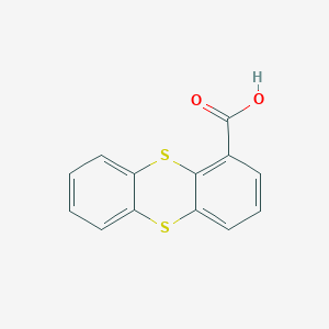 molecular formula C13H8O2S2 B8546669 1-Thianthrenecarboxylic acid CAS No. 96248-95-2