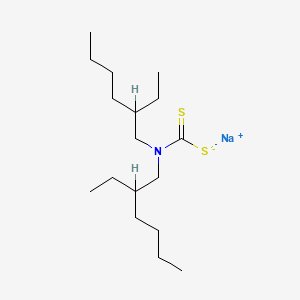 Sodium bis(2-ethylhexyl)dithiocarbamate