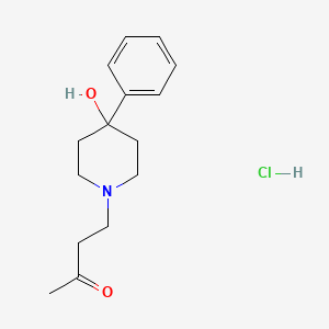 4-(4-Hydroxy-4-phenylpiperidino)-2-butanone hydrochloride