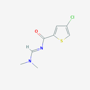 4-Chloro-N-[(dimethylamino)methylene]-2-thiophenecarboxamide