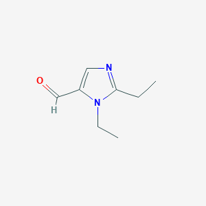 1,2-Diethyl-5-formyl-1h-imidazole