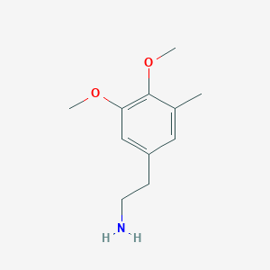 molecular formula C11H17NO2 B8546934 2-(3,4-Dimethoxy-5-methylphenyl)ethylamine 