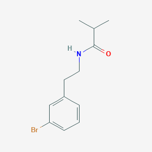 N-(2-(3-bromophenyl)ethyl)-2-methylpropanamide