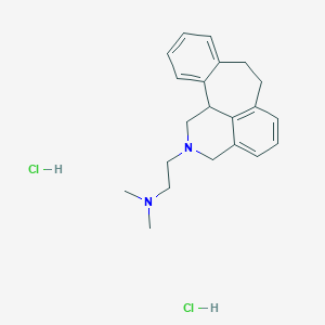 B008547 Benzo(6,7)cyclohept(1,2,3-de)isoquinoline, 1,2,3,7,8,12b-hexahydro-2-(2-(dimethylamino)ethyl)-, dihydrochloride CAS No. 19701-61-2