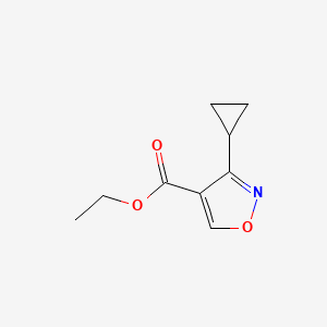 3-Cyclopropyl-isoxazole-4-carboxylic acid ethyl ester