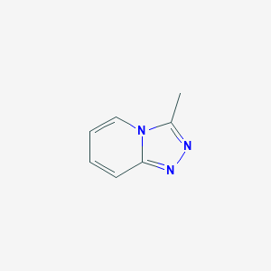 molecular formula C7H7N3 B085475 3-甲基-[1,2,4]三唑并[4,3-a]吡啶 CAS No. 1004-65-5