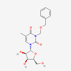3-Benzyloxymethyl-5-methyluridine