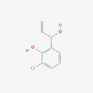 2-Chloro-6-(1-hydroxy-2-propenyl)phenol