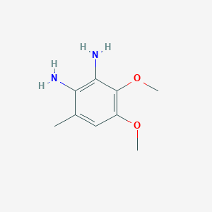 molecular formula C9H14N2O2 B8547636 3,4-Dimethoxy-6-methyl-benzene-1,2-diamine 