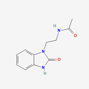 N-[2-(2-oxo-2,3-dihydro-1H-benzimidazol-1-yl)ethyl]-acetamide