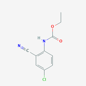 Ethyl 4-chloro-2-cyanophenylcarbamate