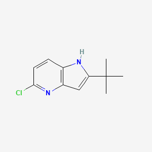 2-tert-butyl-5-chloro-1H-pyrrolo[3,2-b]pyridine