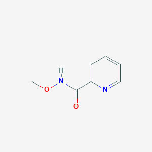 molecular formula C7H8N2O2 B8547830 N-methoxypyridine-2-carboximidic acid 