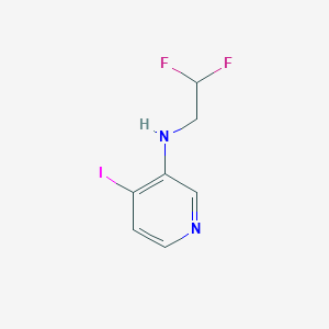 3-Pyridinamine, N-(2,2-difluoroethyl)-4-iodo-