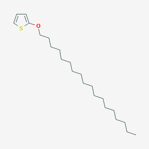molecular formula C22H40OS B8548125 2-(Octadecyloxy)thiophene CAS No. 62071-21-0