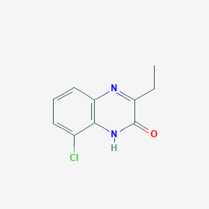 B8548146 8-chloro-3-ethylquinoxalin-2(1H)-one CAS No. 1464832-54-9