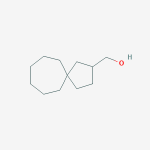 molecular formula C12H22O B8548180 Spiro[4.6]undecane-2-methanol 