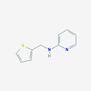 molecular formula C10H10N2S B085482 N-(2-噻吩甲基)吡啶-2-胺 CAS No. 140-19-2