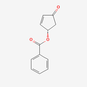 (1S)-4-Oxocyclopent-2-en-1-yl benzoate