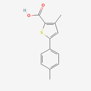 3-Methyl-5-p-tolylthiophene-2-carboxylic acid