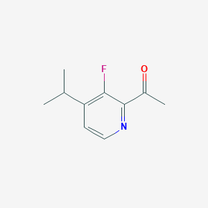 1-(3-Fluoro-4-isopropyl-pyridin-2-yl)-ethanone