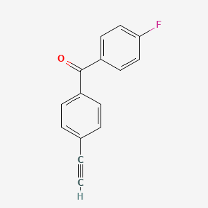 (4-Ethynylphenyl)(4-fluorophenyl)methanone