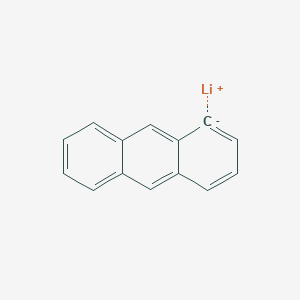molecular formula C14H9Li B8548604 Lithium anthracen-1-ide CAS No. 41407-65-2