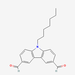 N-heptyl-3,6-Diformylcarbazole