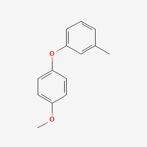 molecular formula C14H14O2 B8548834 p-(m-Tolyloxy)anisole CAS No. 82721-04-8