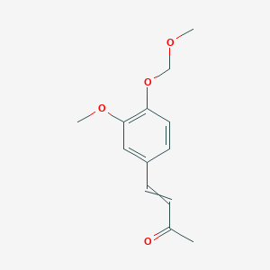 4-[3-Methoxy-4-(methoxymethoxy)phenyl]but-3-en-2-one