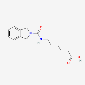 6-[(1,3-dihydro-2H-isoindol-2-ylcarbonyl)amino]hexanoic acid