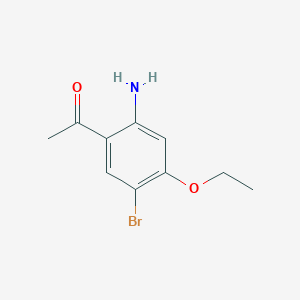 1-(2-Amino-5-bromo-4-ethoxyphenyl)ethanone