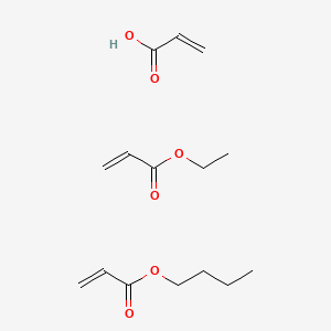 molecular formula C15H24O6 B8549110 Butylacrylate ethylacrylate acrylic acid 