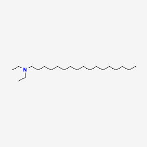 molecular formula C21H45N B8549168 N,N-Diethylheptadecan-1-amine CAS No. 66326-18-9