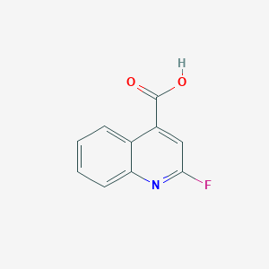 molecular formula C10H6FNO2 B8549187 2-Fluoroquinoline-4-carboxylic acid 