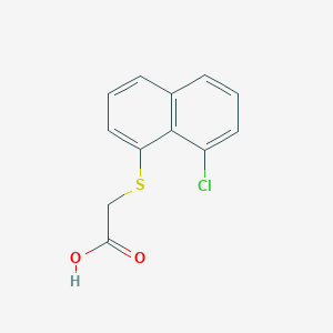 B085492 (8-Chloro-1-naphthylthio)acetic acid CAS No. 129-94-2