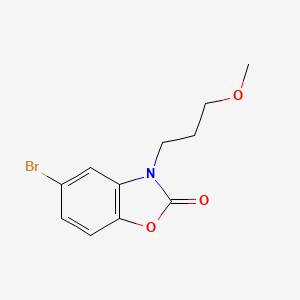 5-Bromo-3-(3-methoxypropyl)benzo[d]oxazol-2(3H)-one