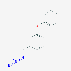 molecular formula C13H11N3O B8549281 1-(Azidomethyl)-3-phenoxybenzene CAS No. 832684-23-8
