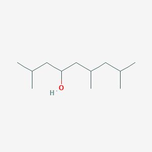 molecular formula C12H26O B085493 2,6,8-三甲基-4-壬醇 CAS No. 123-17-1