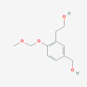 2-(5-Hydroxymethyl-2-methoxymethoxy-phenyl)-ethanol