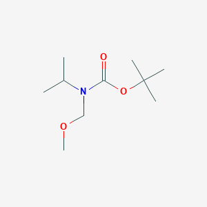 molecular formula C10H21NO3 B8549391 tert-butyl N-isopropyl-N-(methoxymethyl)carbamate 