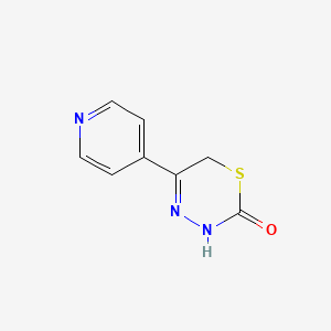 5-(Pyridin-4-yl)-3,6-dihydro-2H-1,3,4-thiadiazin-2-one