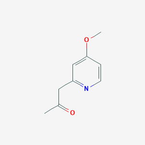 molecular formula C9H11NO2 B8549876 1-(4-Methoxypyridin-2-yl)propan-2-one 