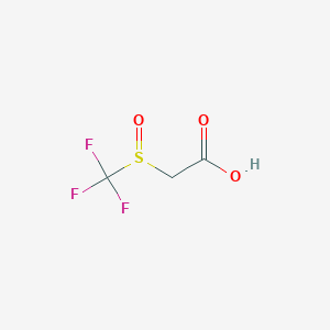 Trifluoromethylsulfinylacetic acid