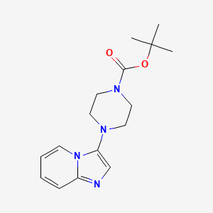 1-Piperazinecarboxylic acid,4-imidazo[1,2-a]pyridin-3-yl-,1,1-dimethylethyl ester