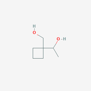 1-[1-(Hydroxymethyl)cyclobutyl]ethanol